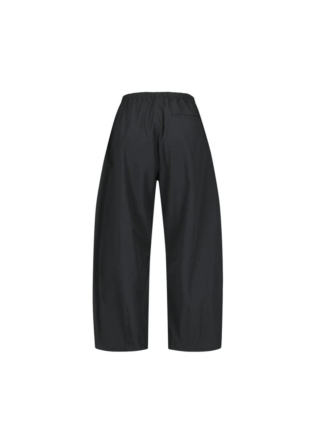 drawstring wide fatigue pants, charcoal