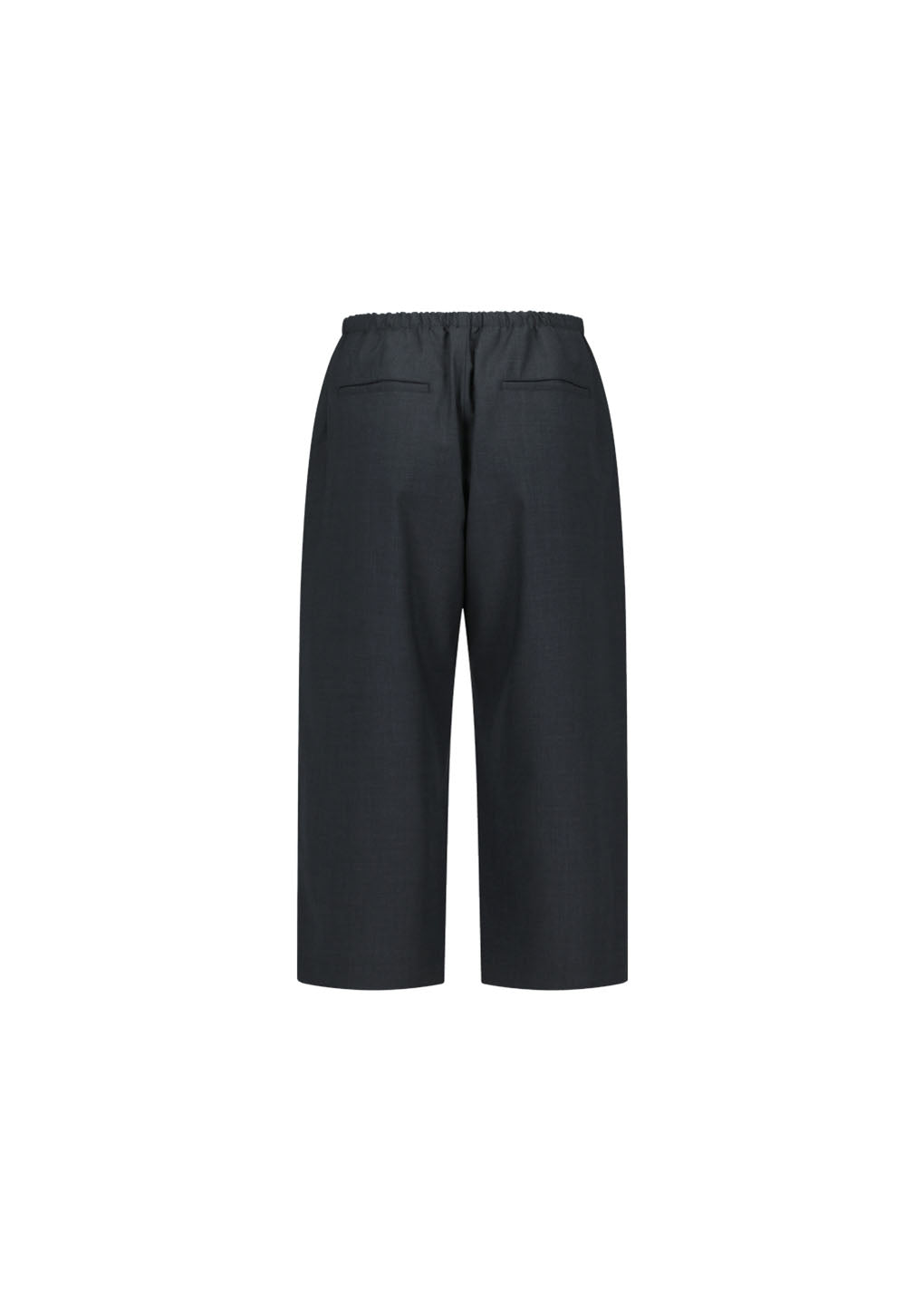 men's wool capri pants, charcoal