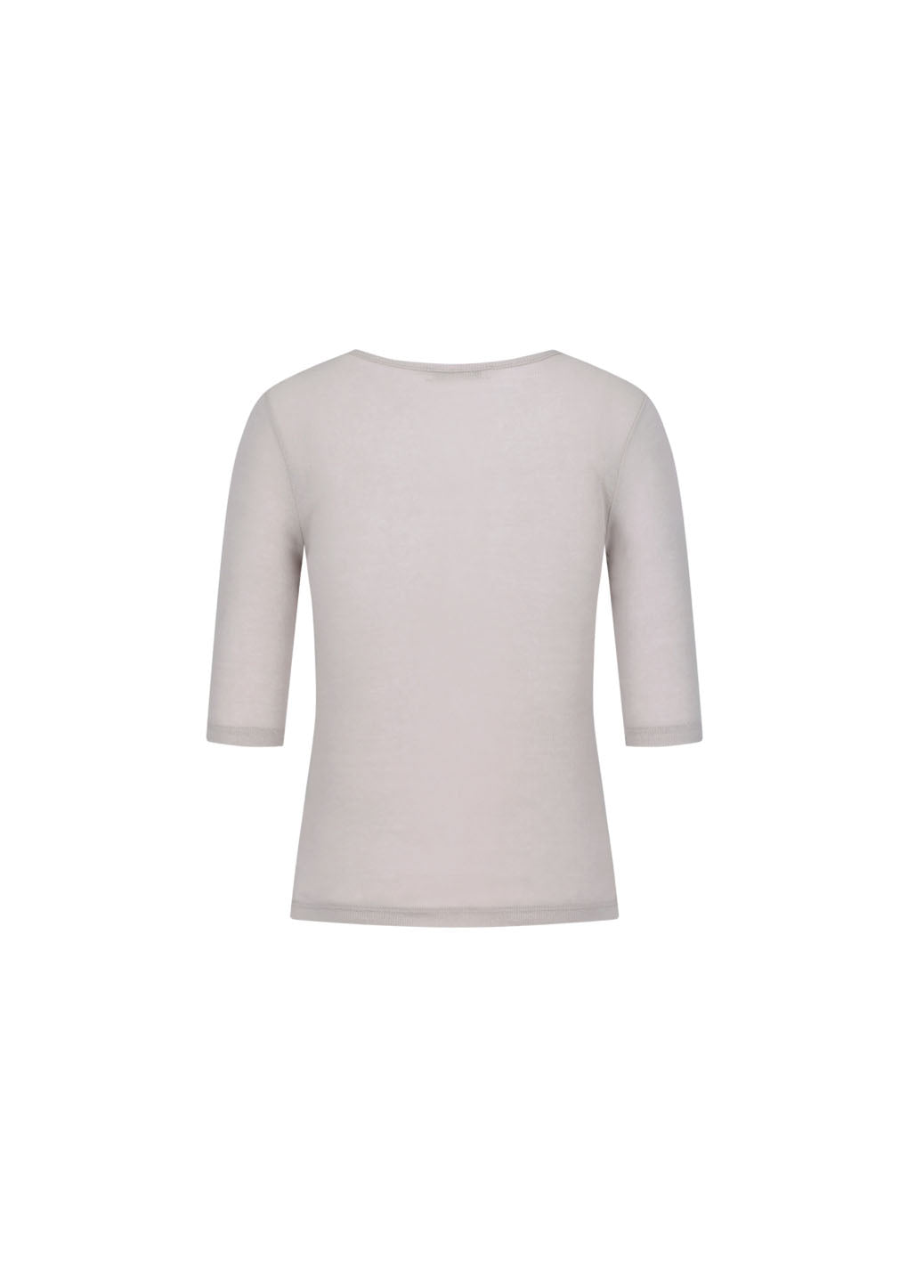 round short sleeve t-shirt, beige