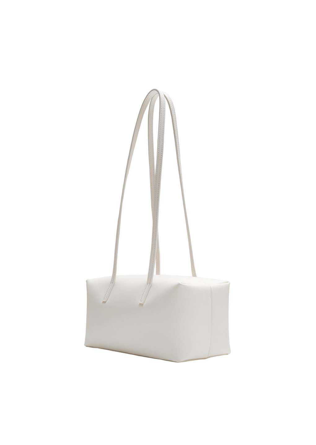 small cubo bag, white