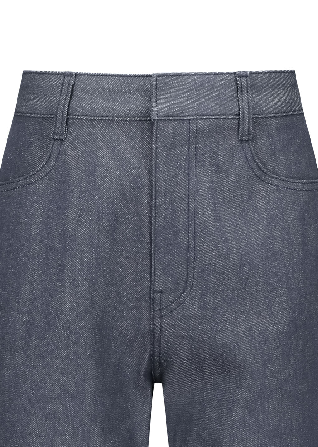 colored straight fit denim, blue