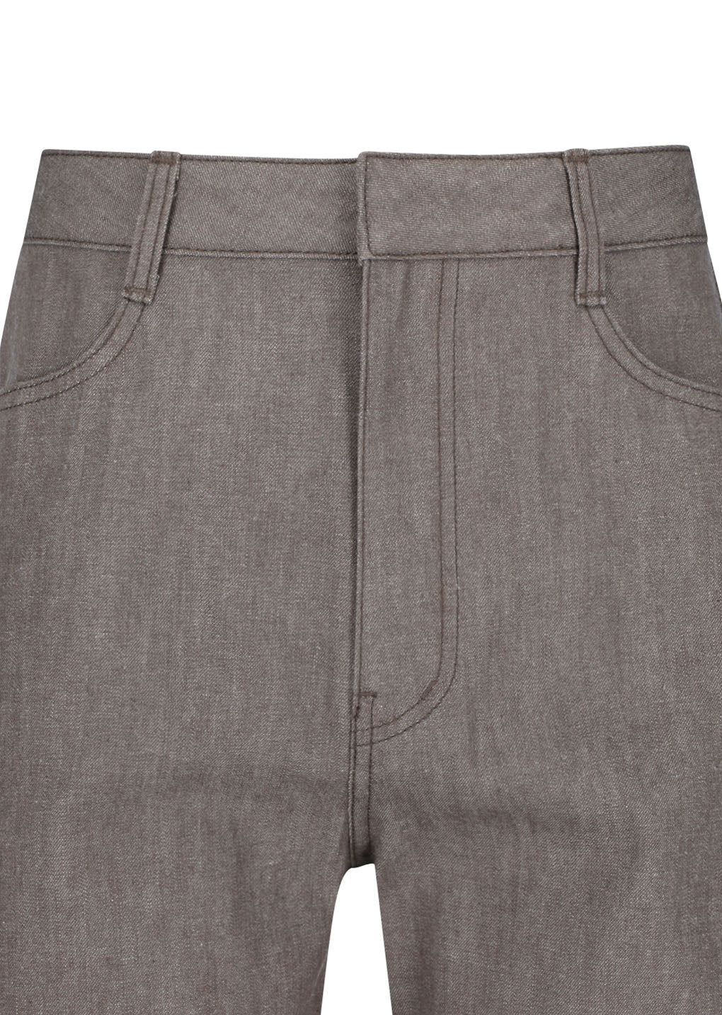 men's colored straight fit denim, brown