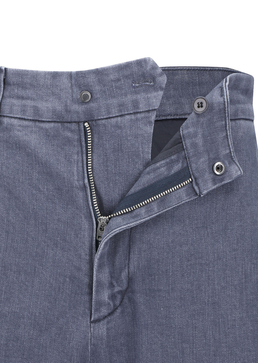 men's flared denim, blue