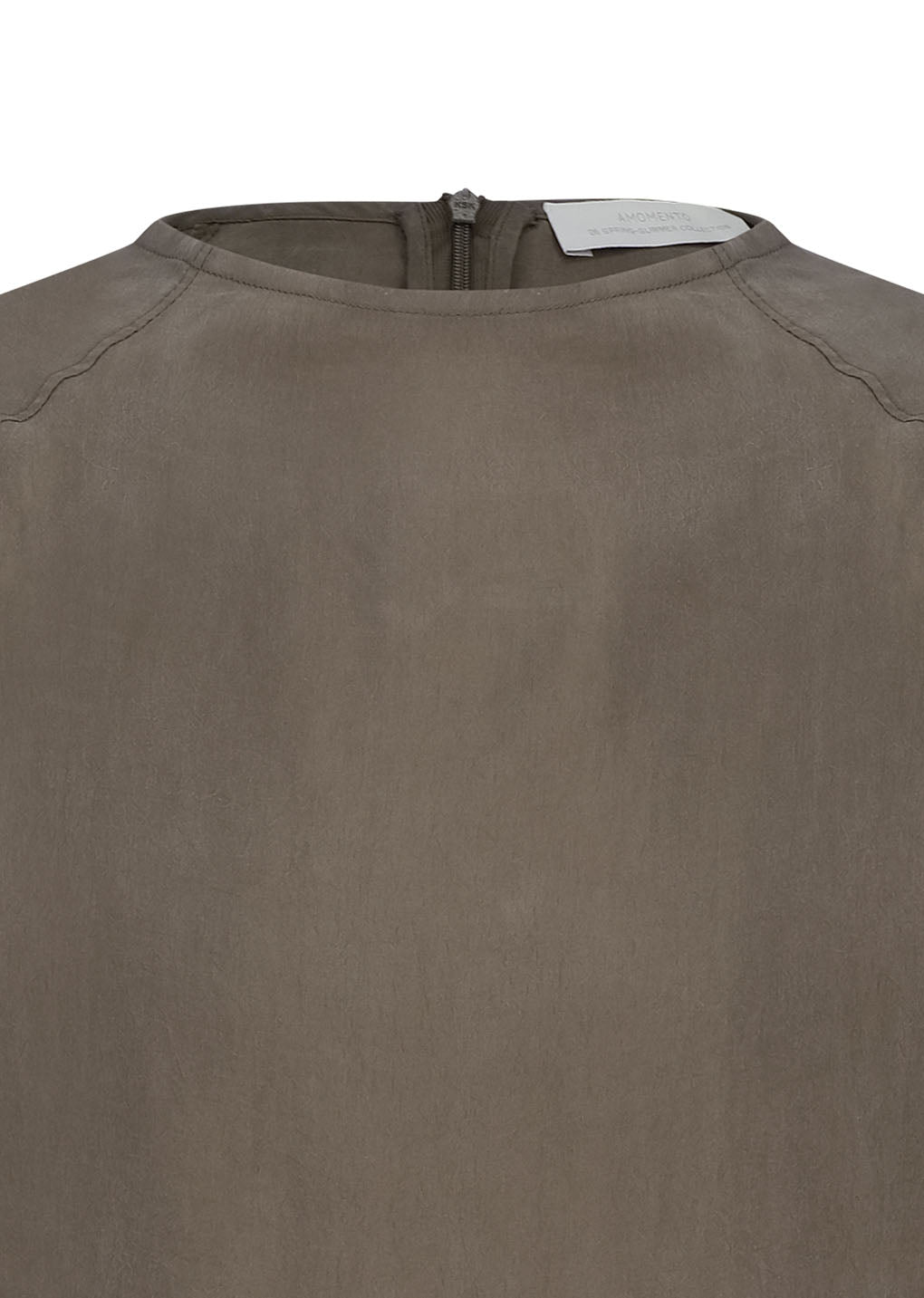 men's raglan cupro top, khaki
