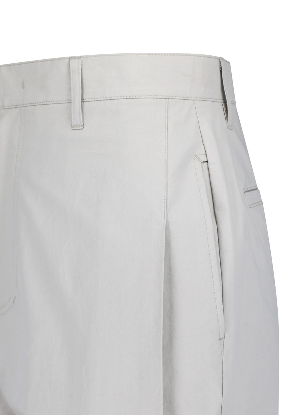 men's snap garconne pants, light grey