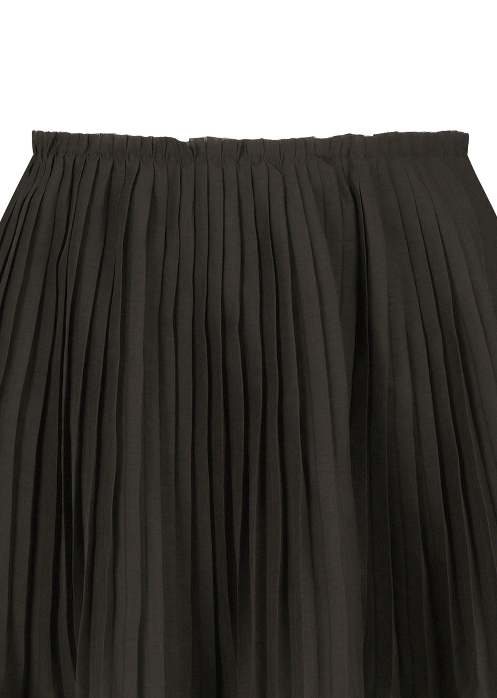 pleated mini skirt, brown