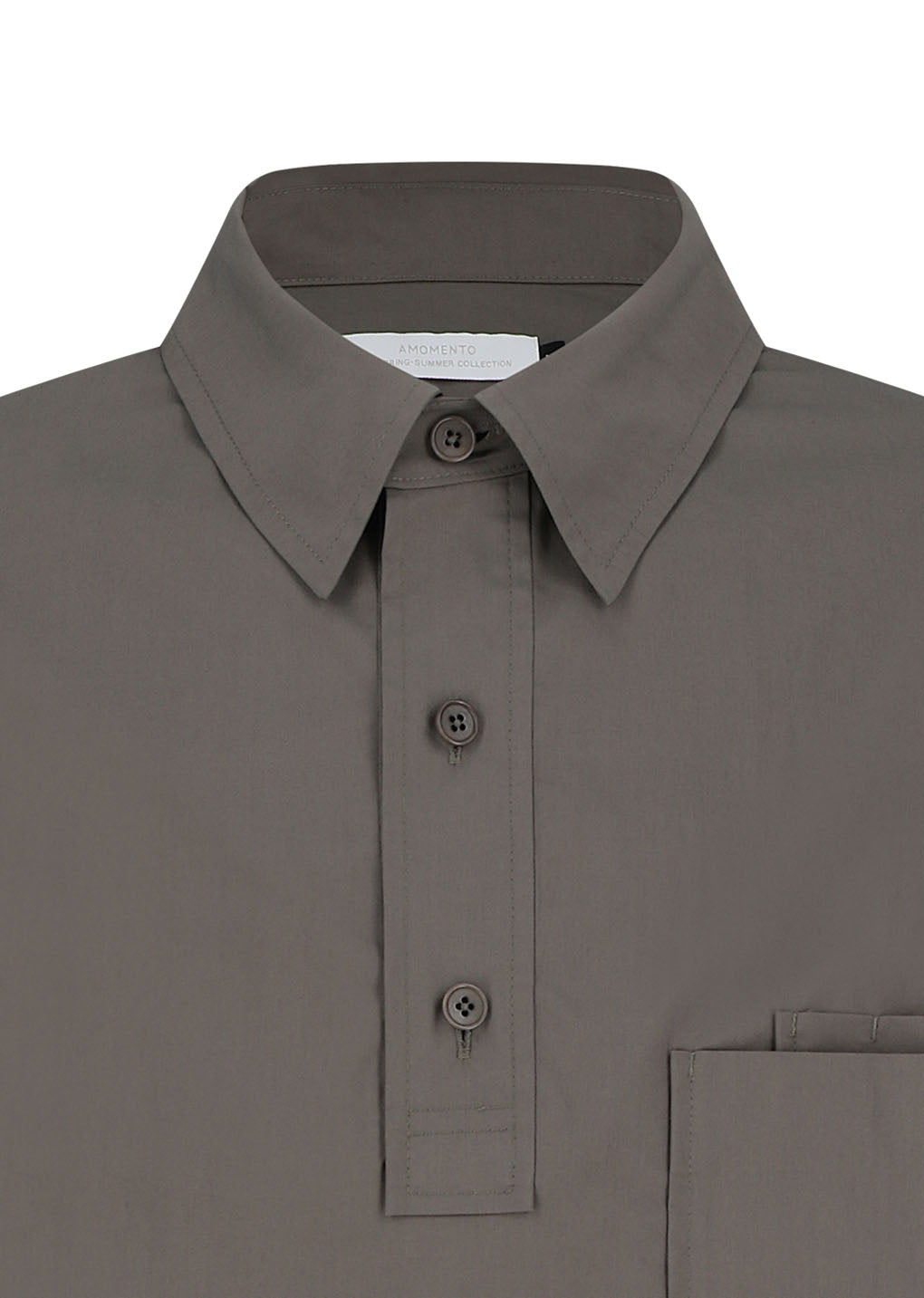 pocket pullover, khaki