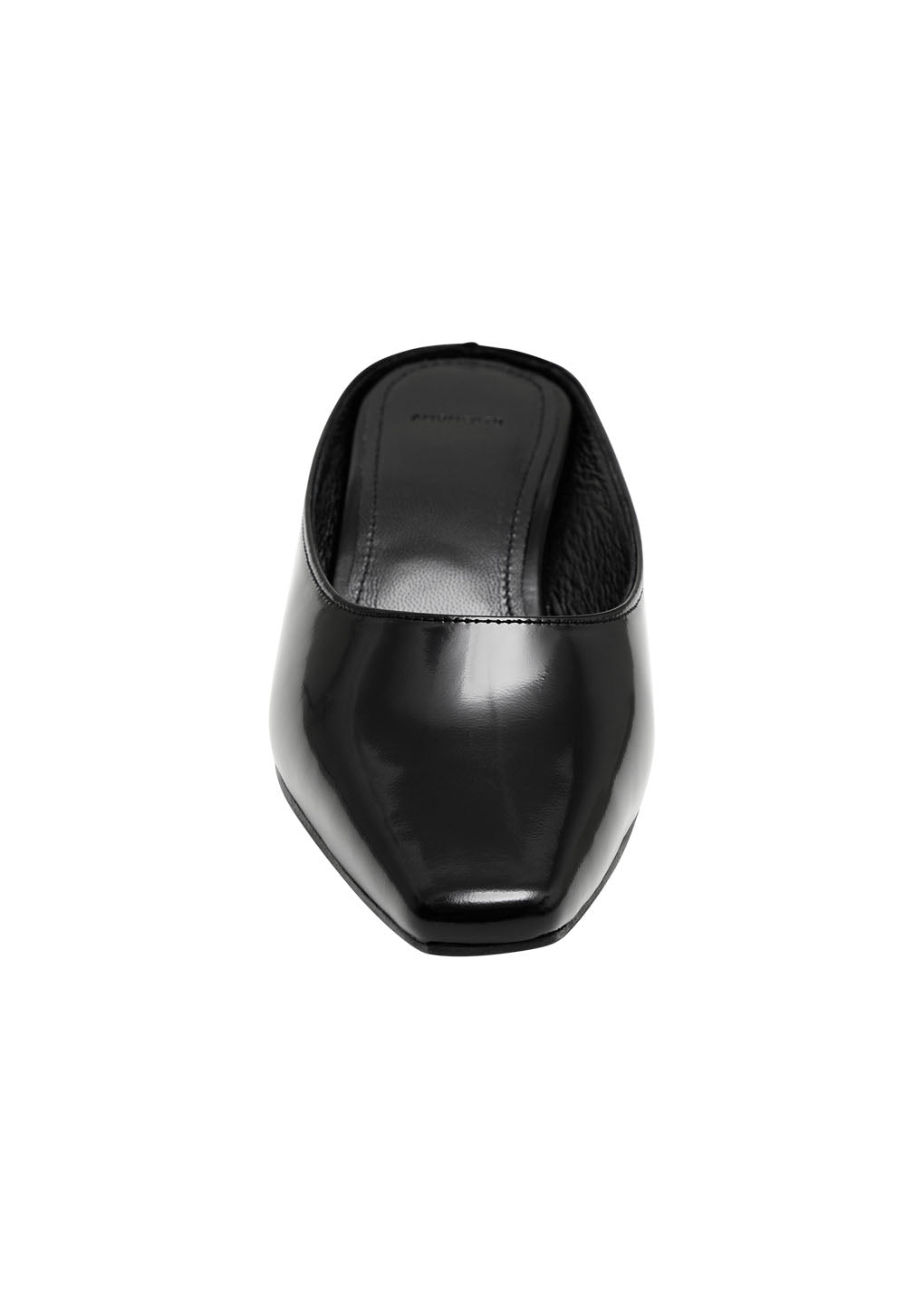 pointed toe heel, black