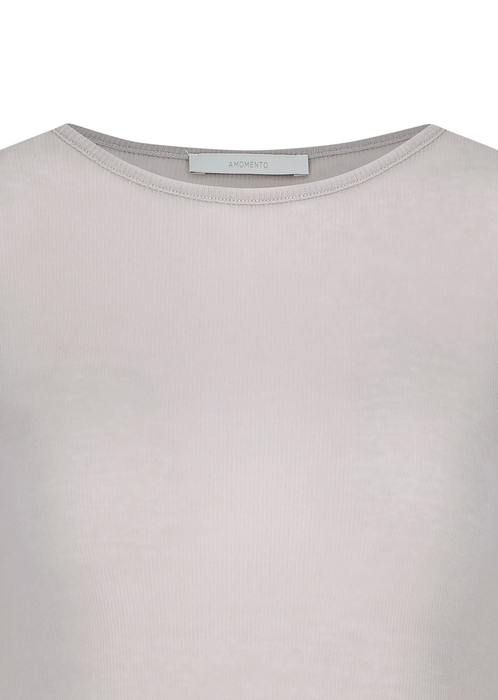 round short sleeve t-shirt, beige