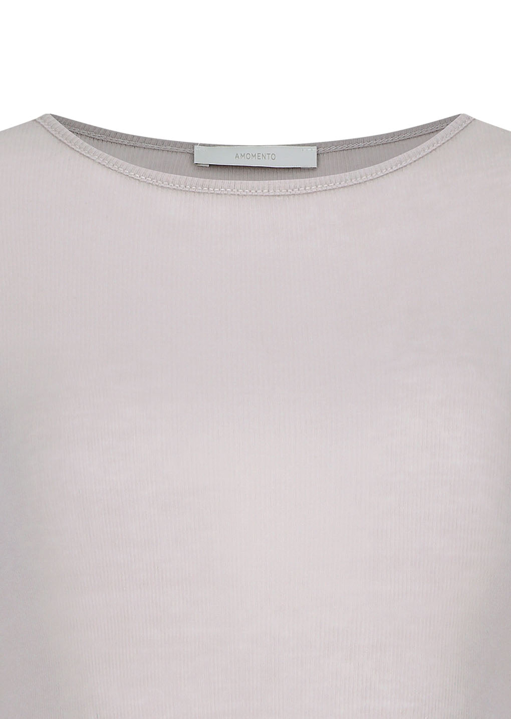 round t-shirt, beige