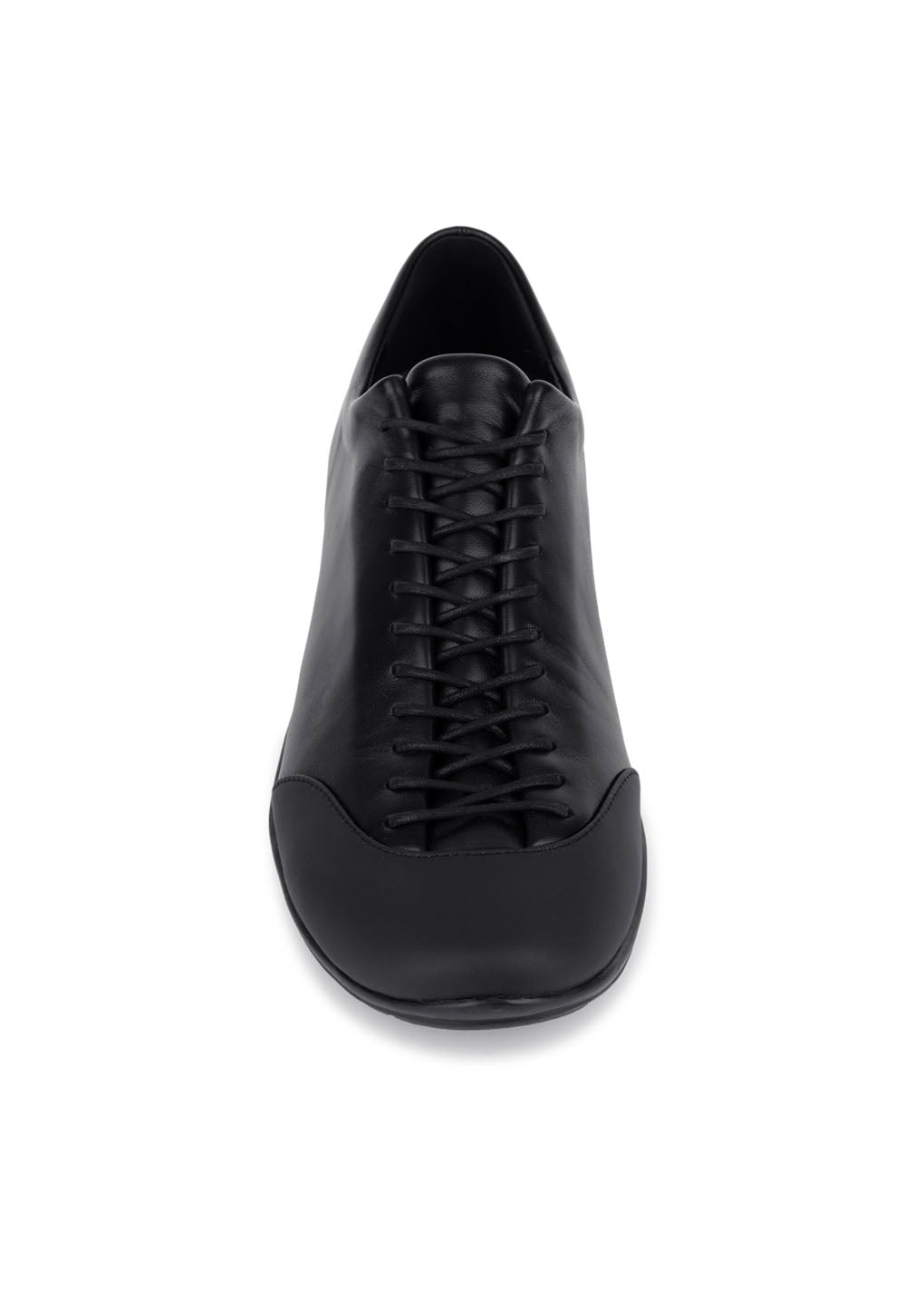vibram lace-up sneakers, black