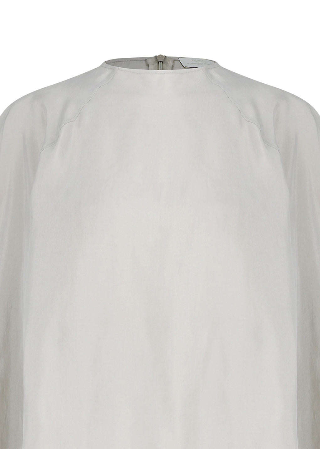 women's raglan cupro top, beige