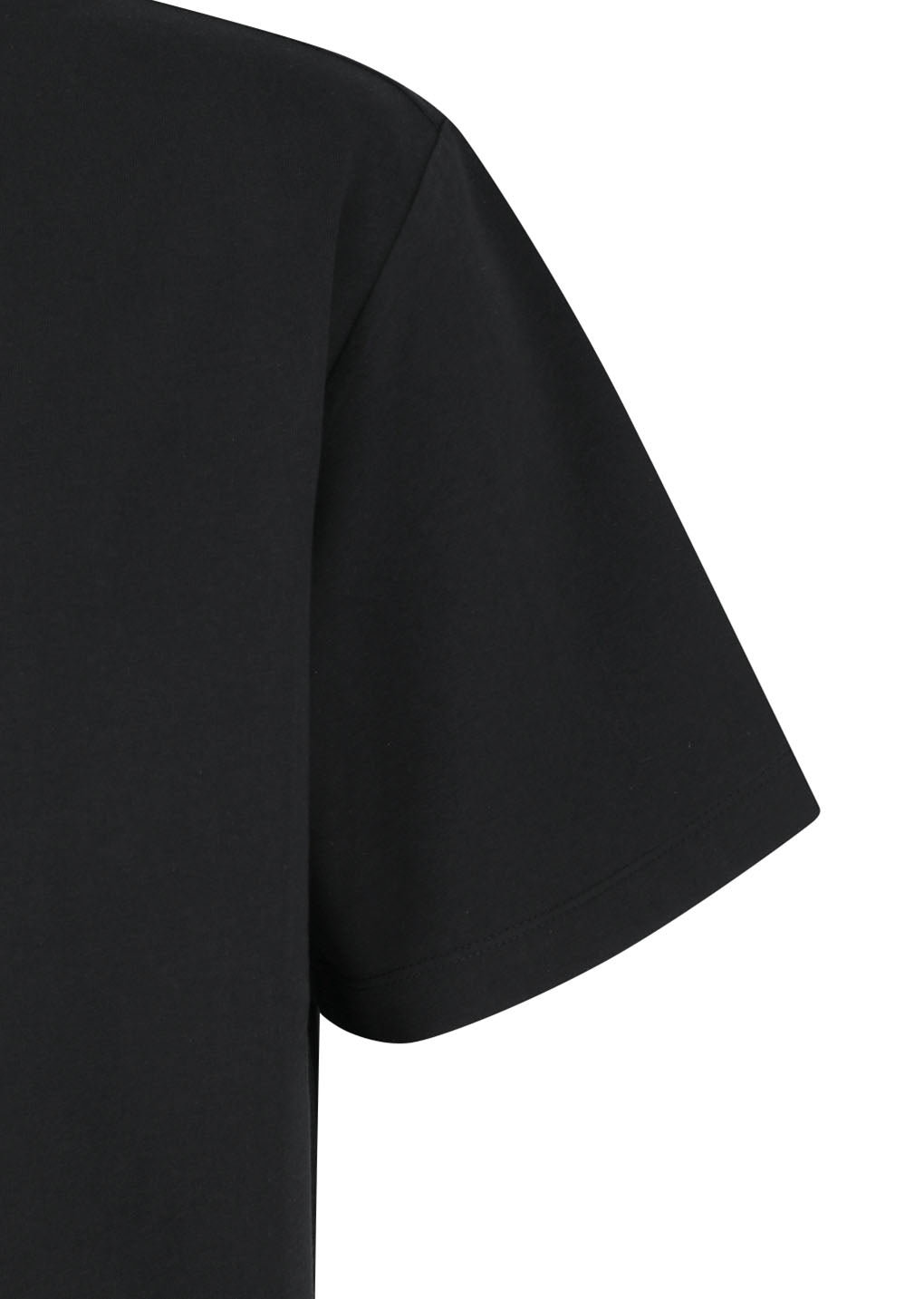 boat neck t-shirt, black