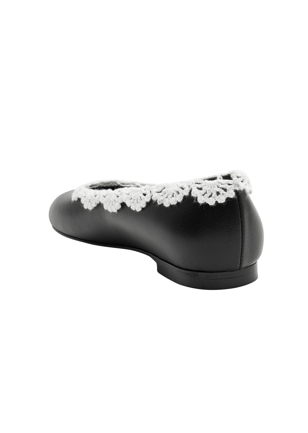 crochet lace flats, mix