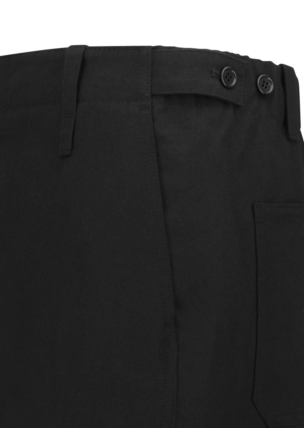 men's pocket work trousers, black
