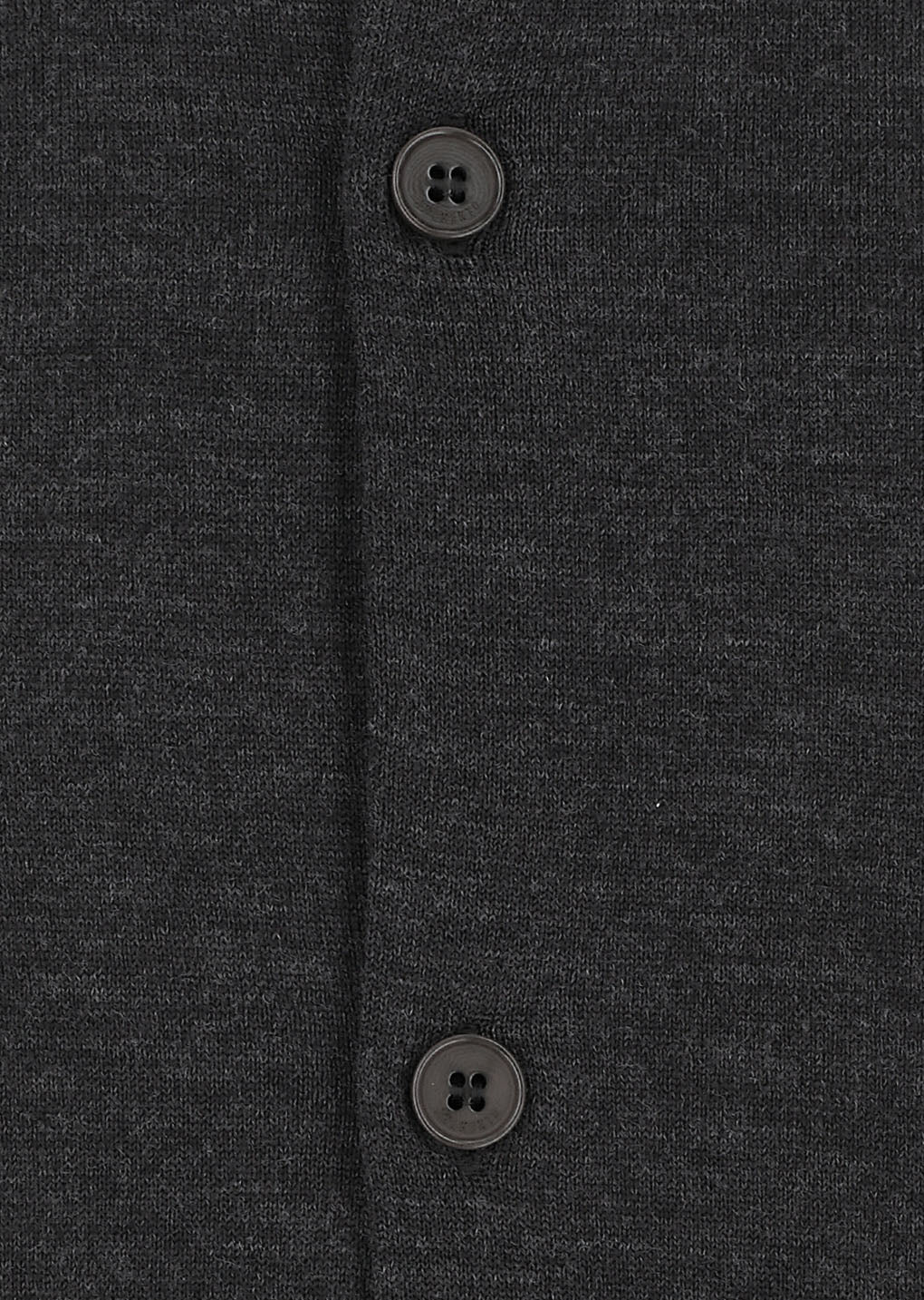 men's wool cardigan, charcoal