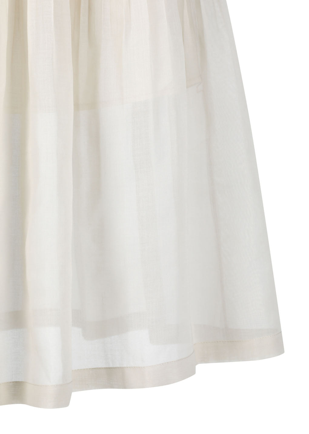 pleated midi skirt, beige