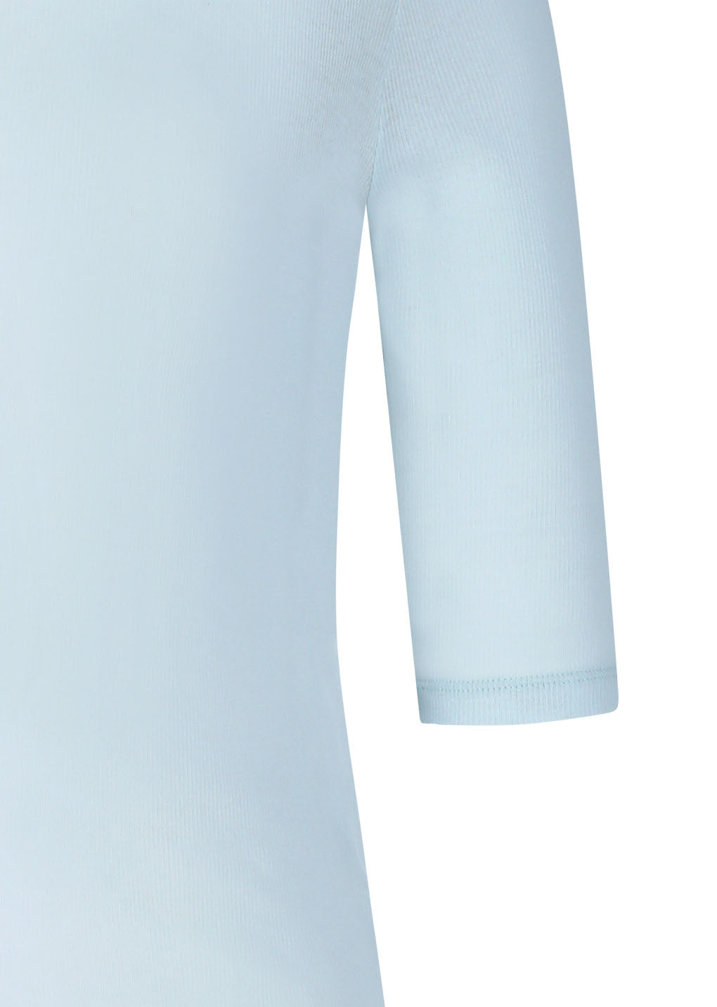 round short sleeve t-shirt, light blue