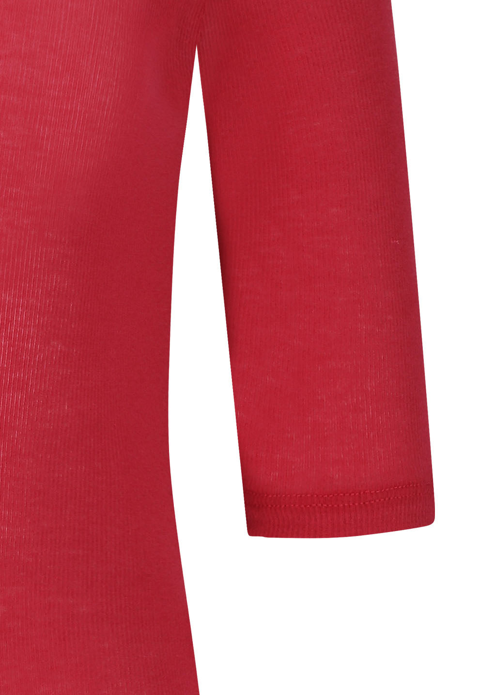 round short sleeve t-shirt, red