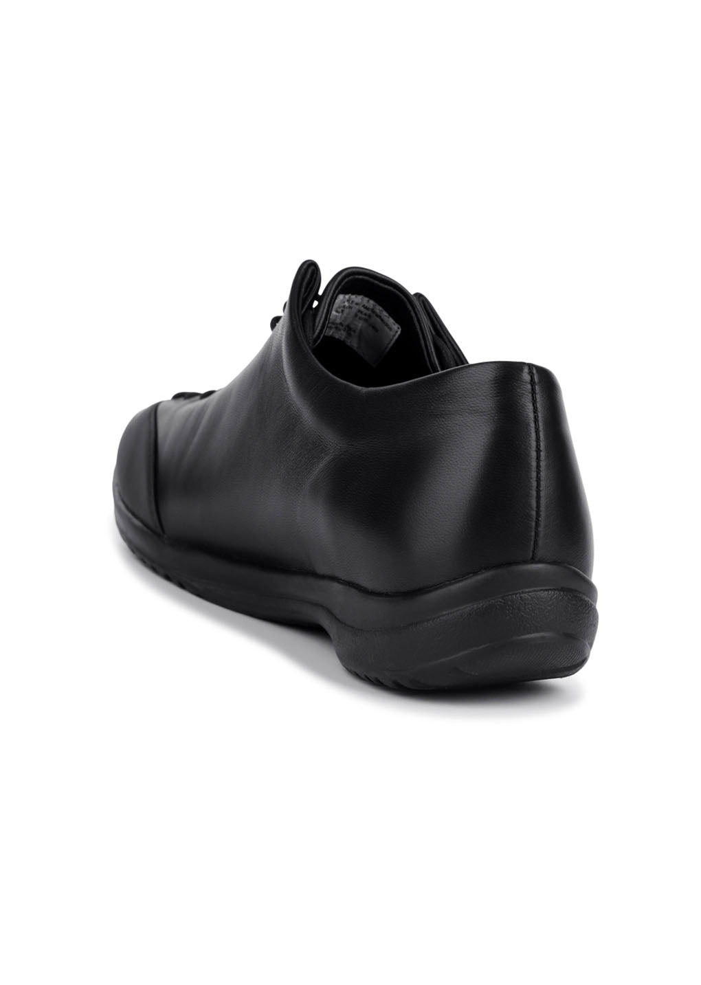 vibram lace-up sneakers, black