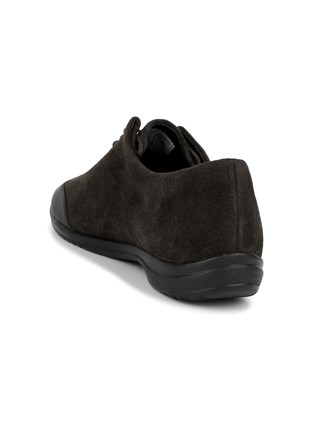 vibram lace-up sneakers, dark brown