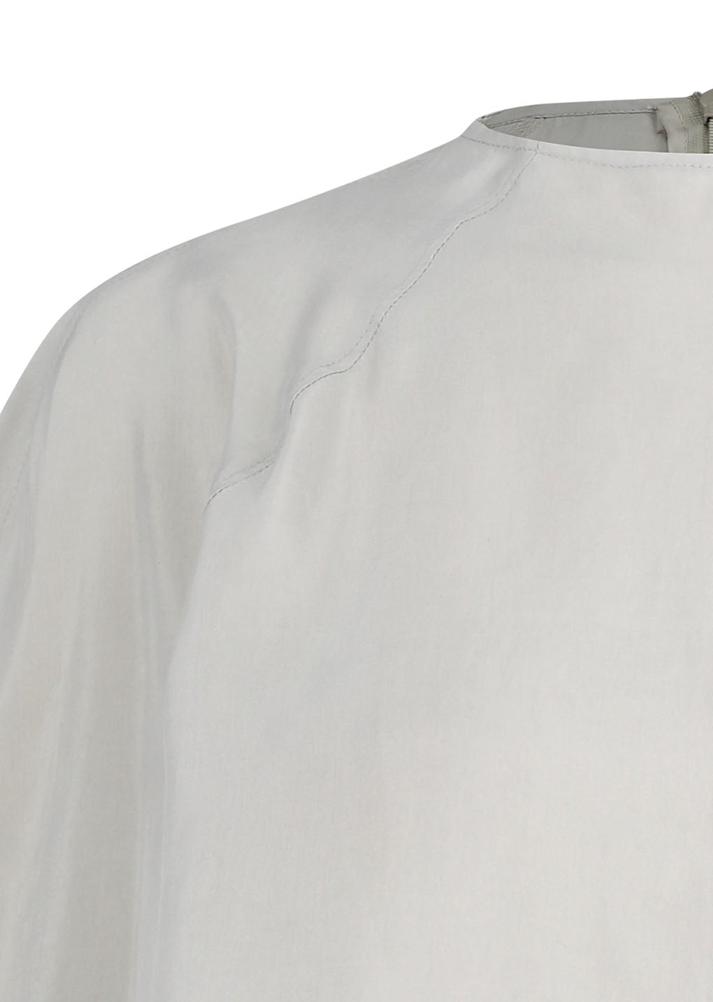 women's raglan cupro top, beige