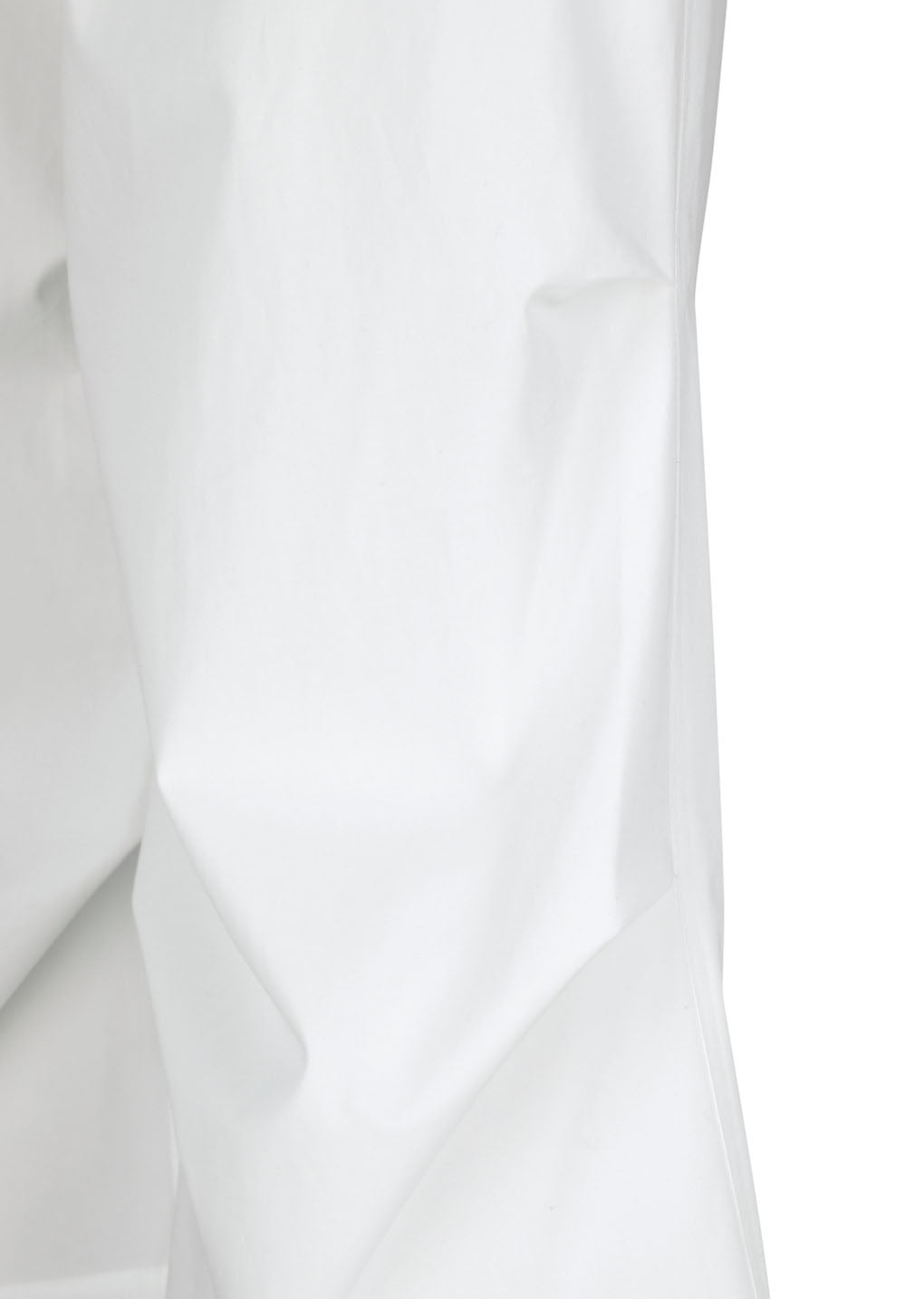 women's drawstring capri pants, white