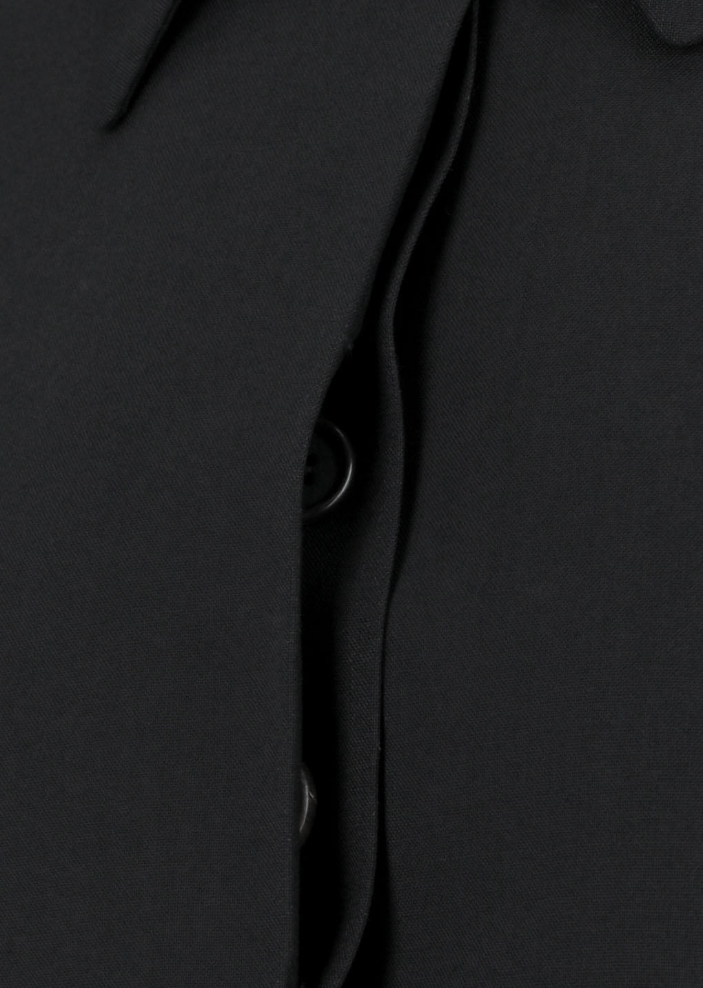 wool short jacket, black