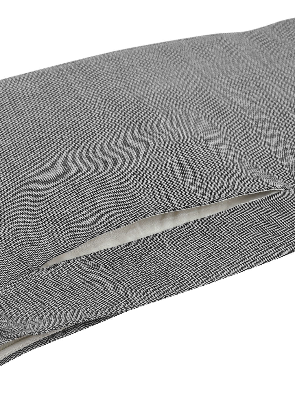 apron mini layered skirt, grey beige