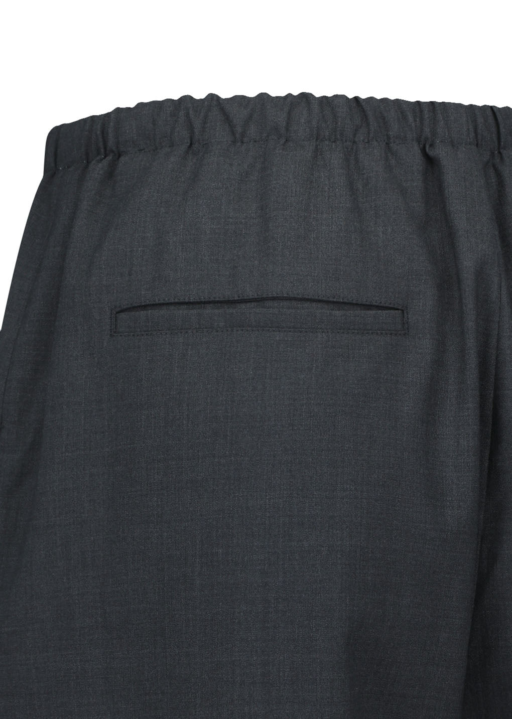 men's wool capri pants, charcoal