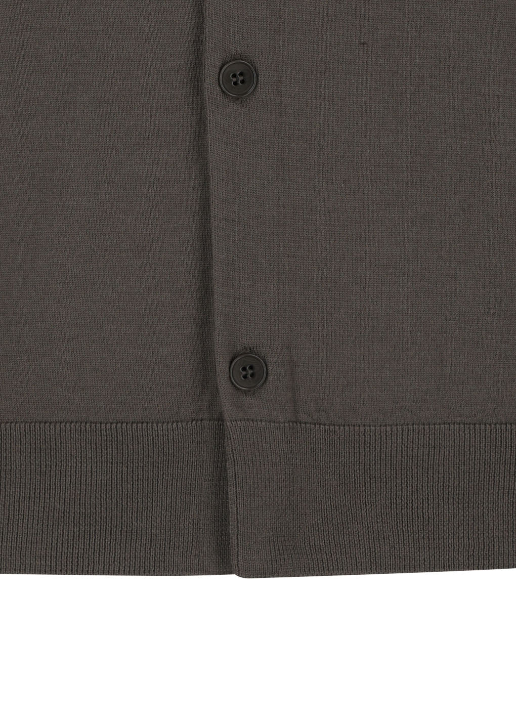 men's wool cardigan, brown