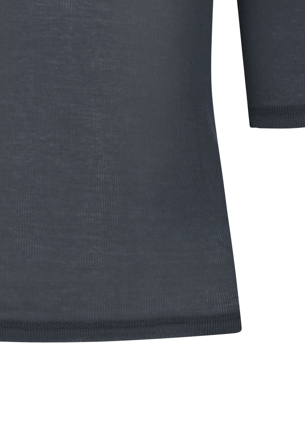 round short sleeve t-shirt, charcoal