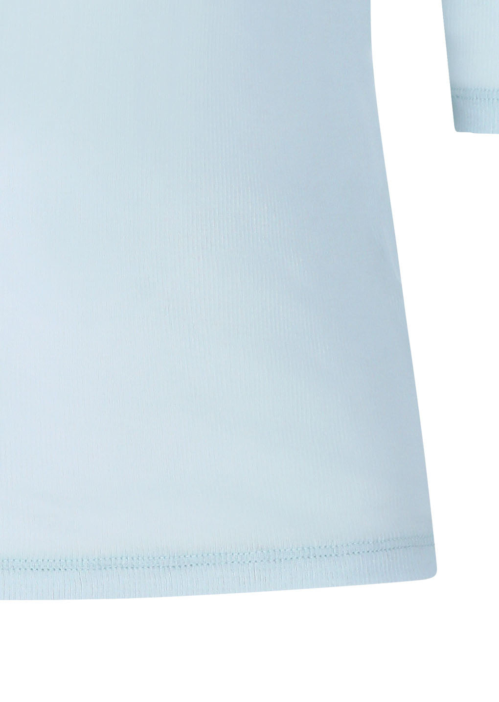 round short sleeve t-shirt, light blue