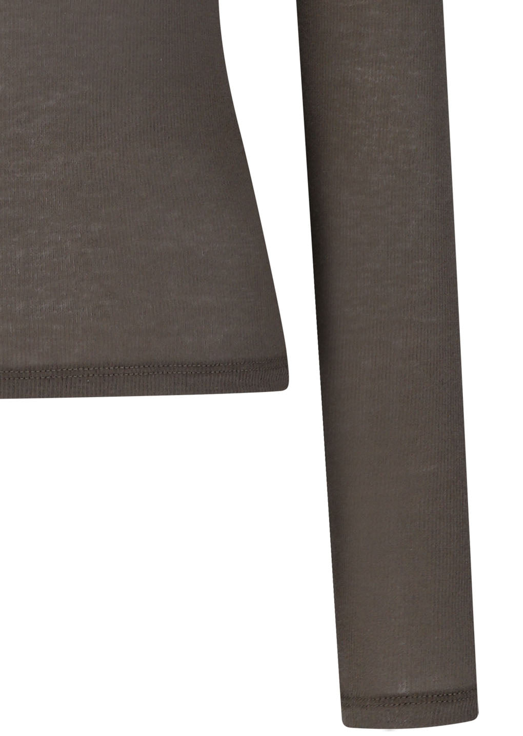 round t-shirt, brown