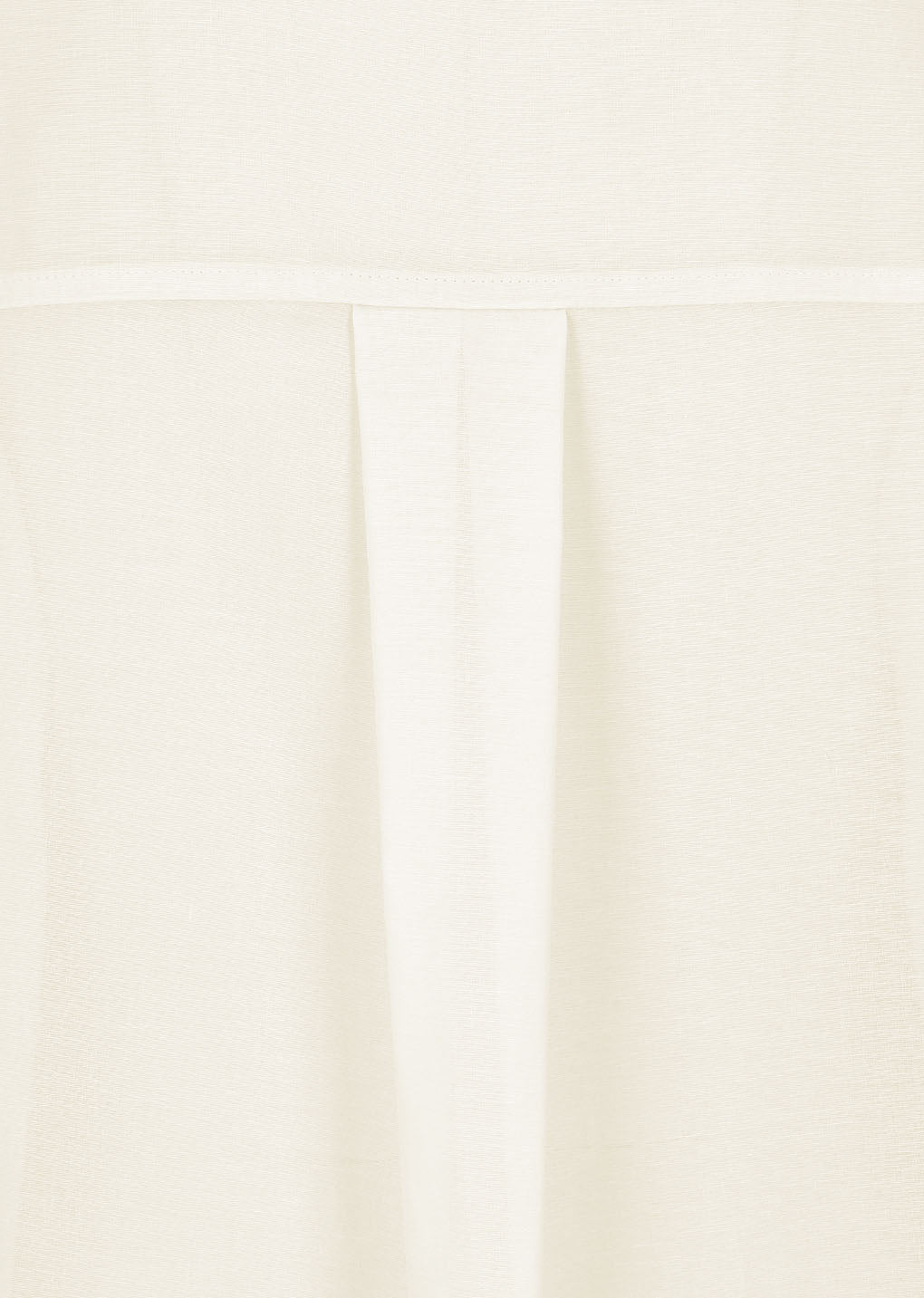 sheer cotton classic shirt, ivory