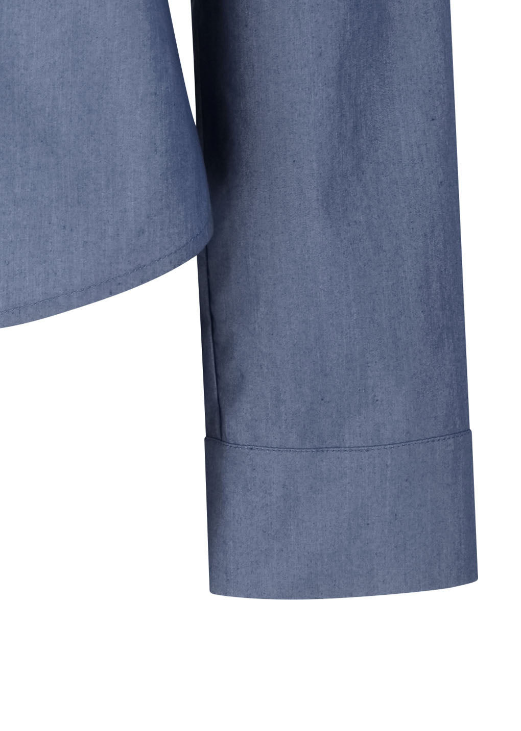 slim shirt, indigo