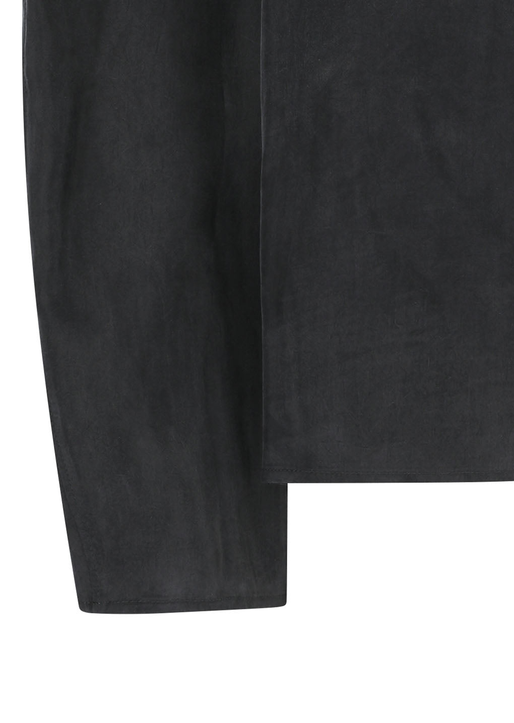 women's raglan cupro top, charcoal