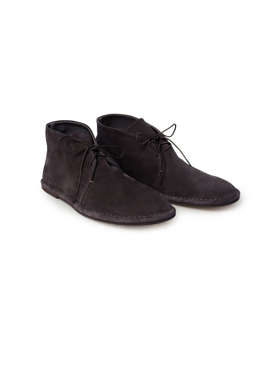 women's desert boots, dark brown