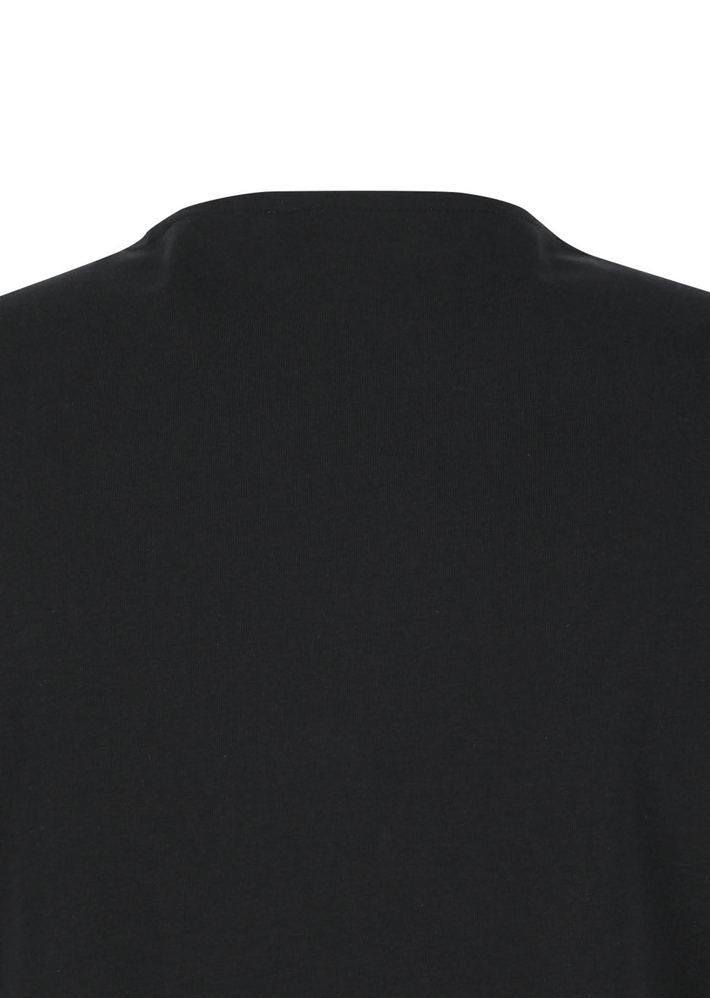 boat neck t-shirt, black