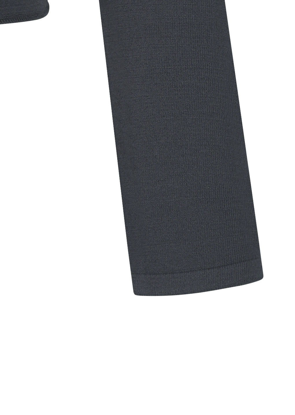 half zip-up knit hoodie, charcoal