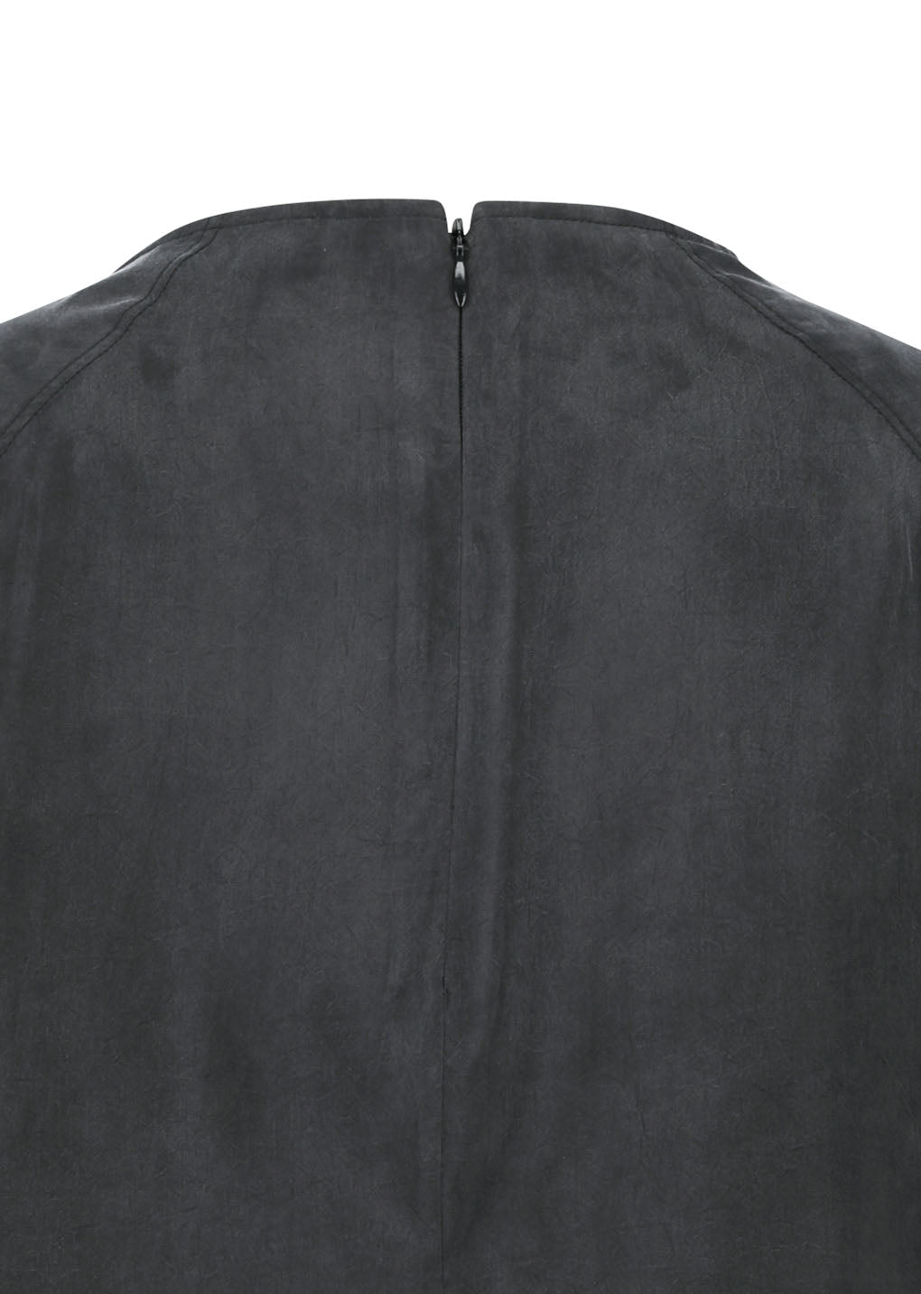 men's raglan cupro top, charcoal