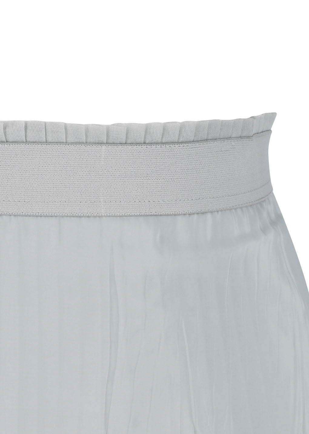 pleated midi skirt, grey