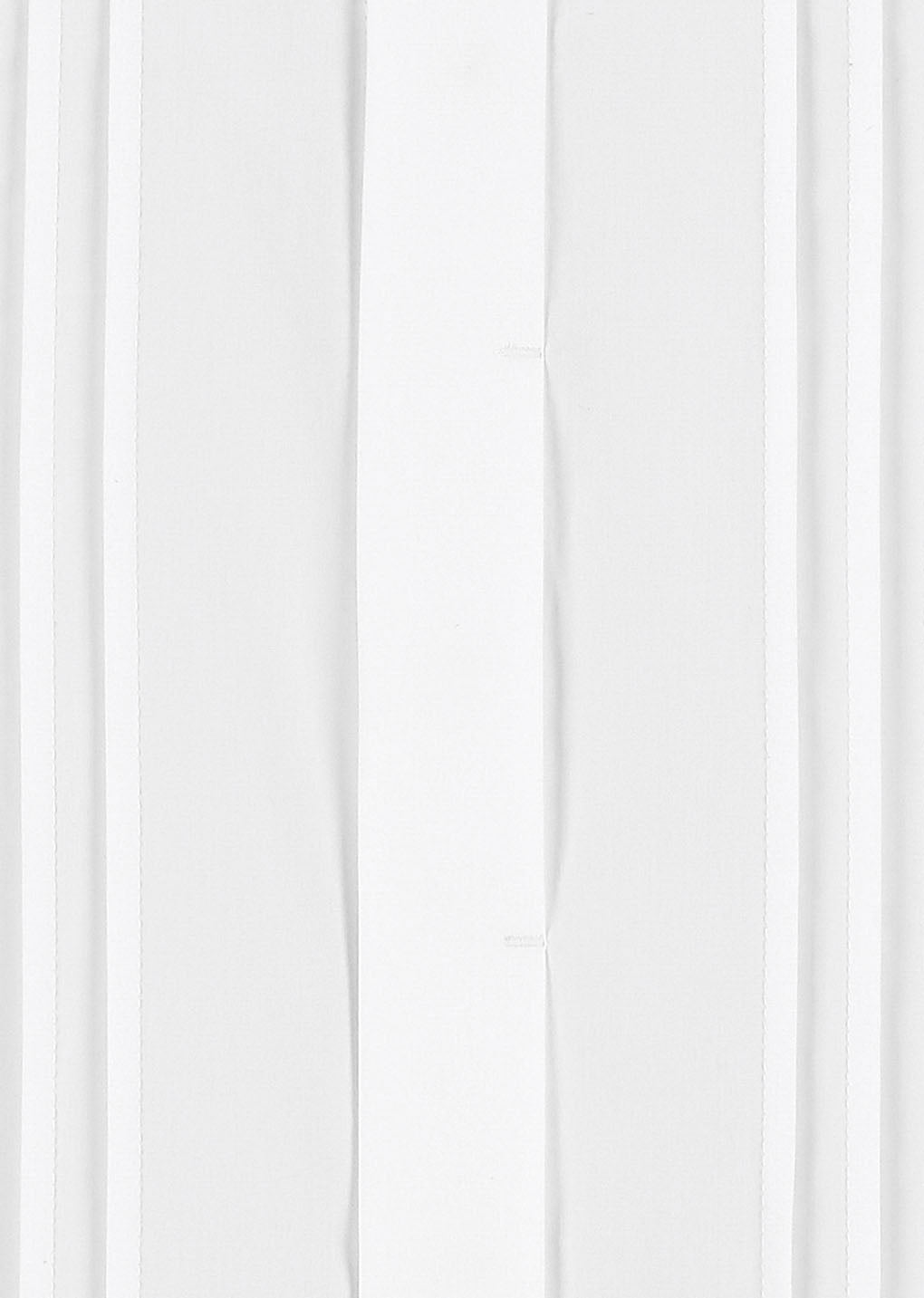 pleated shirt, white