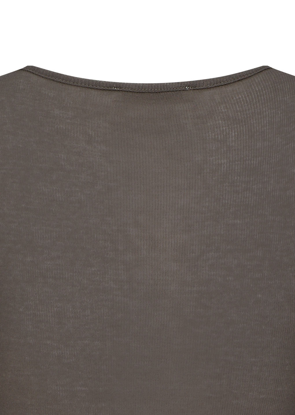 round t-shirt, brown