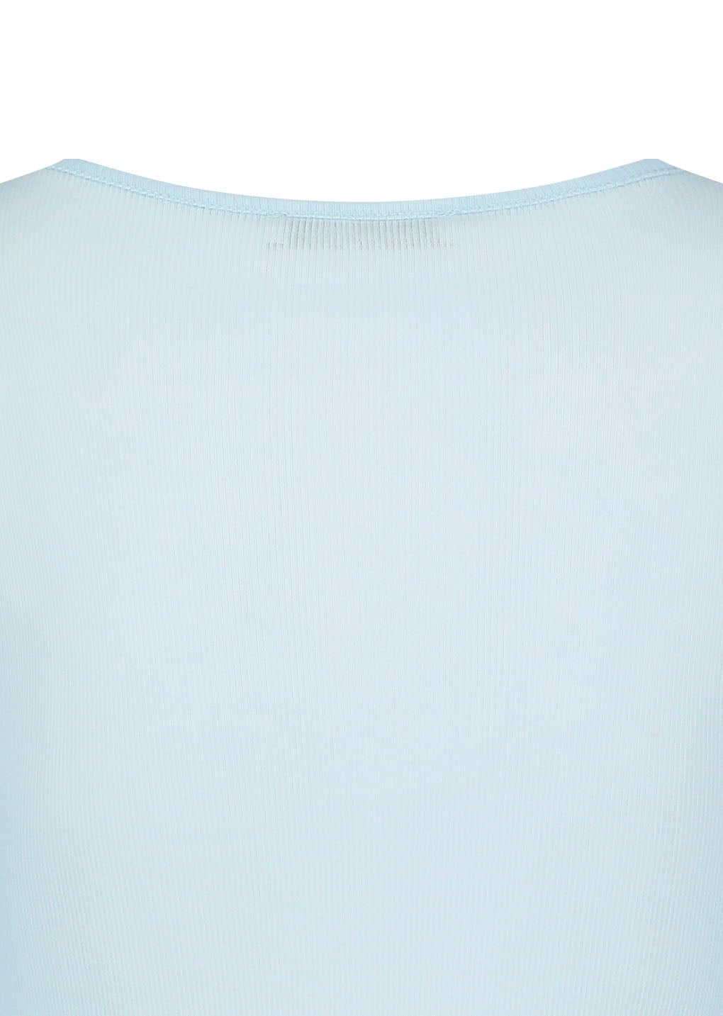 round t-shirt, light blue