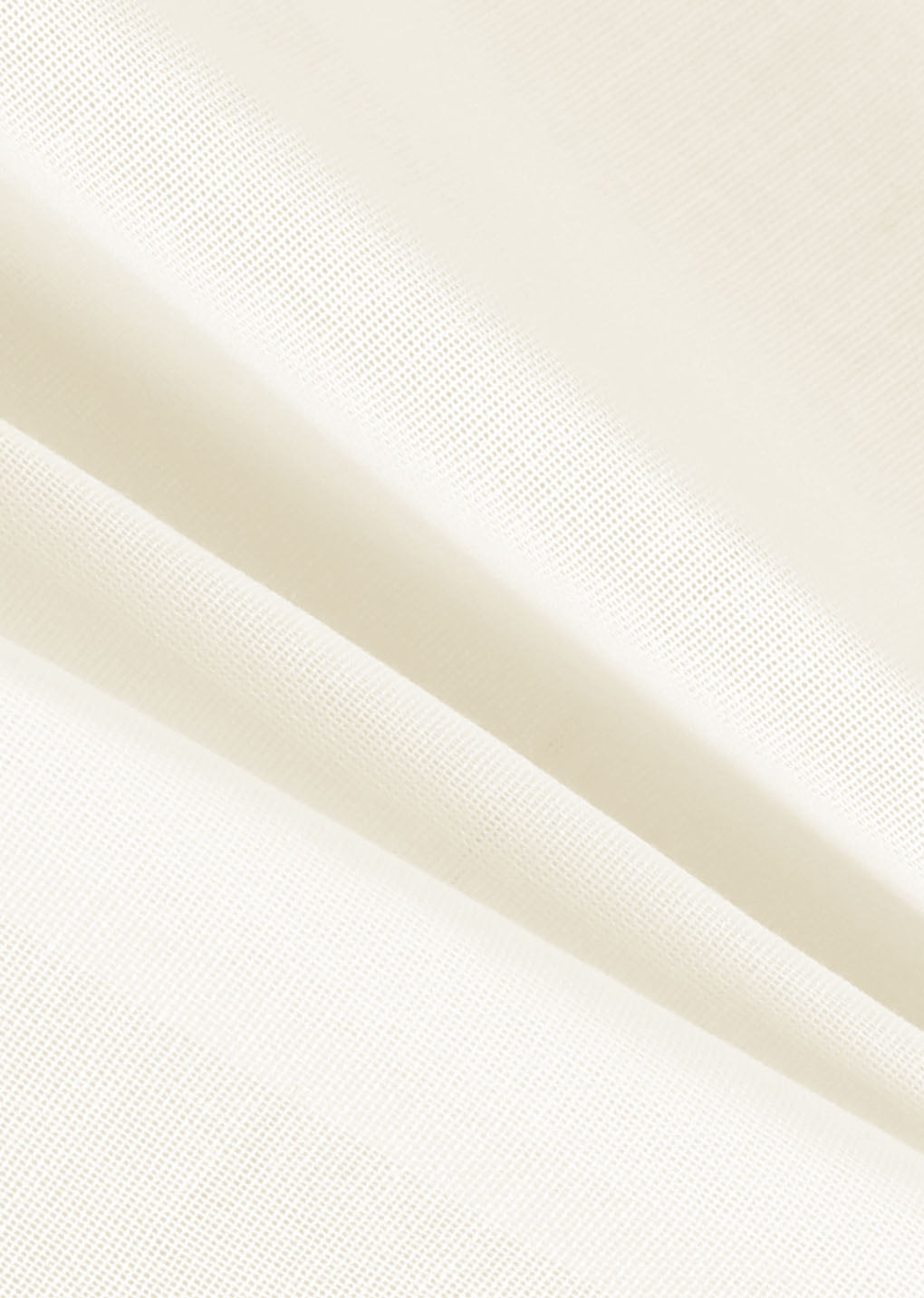 sheer cotton classic shirt, ivory