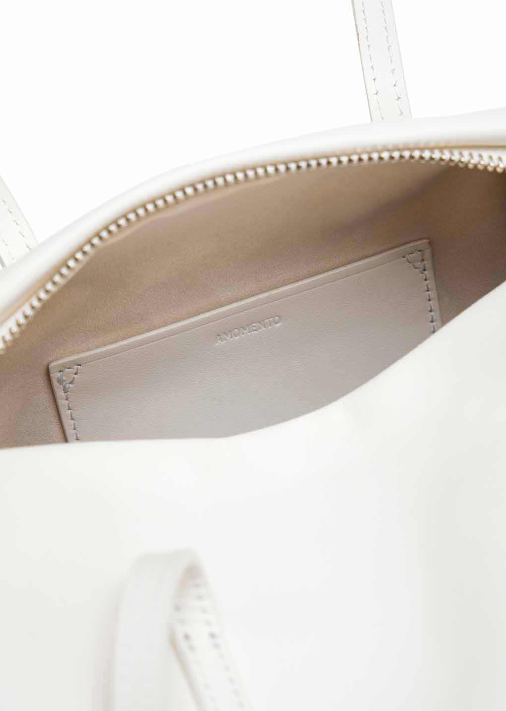 small cubo bag, white