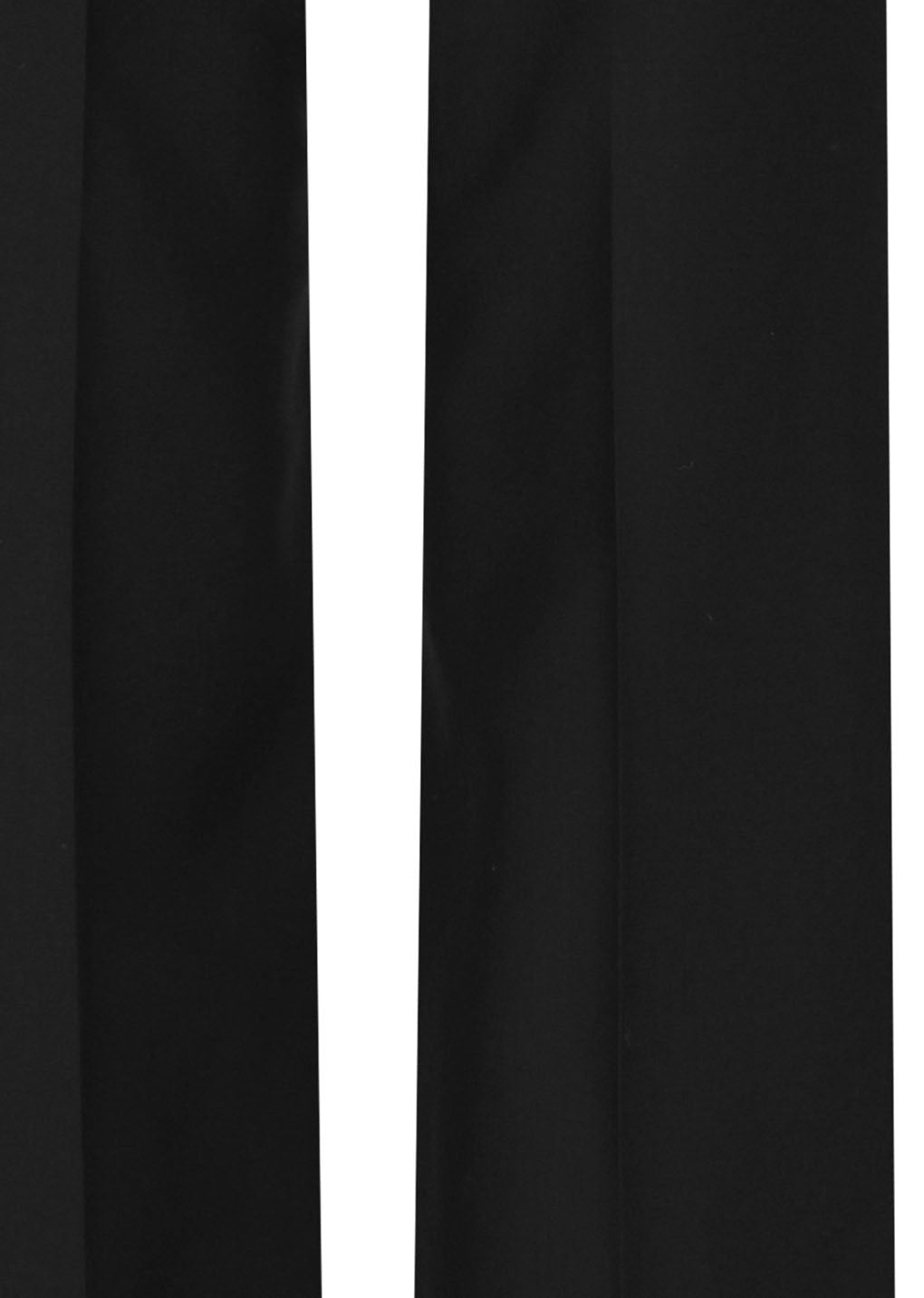 straight fit pants, black