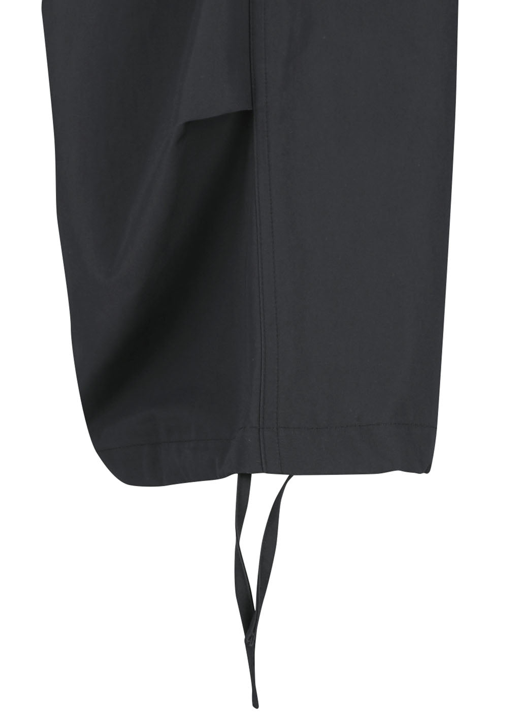 women's drawstring capri pants, charcoal