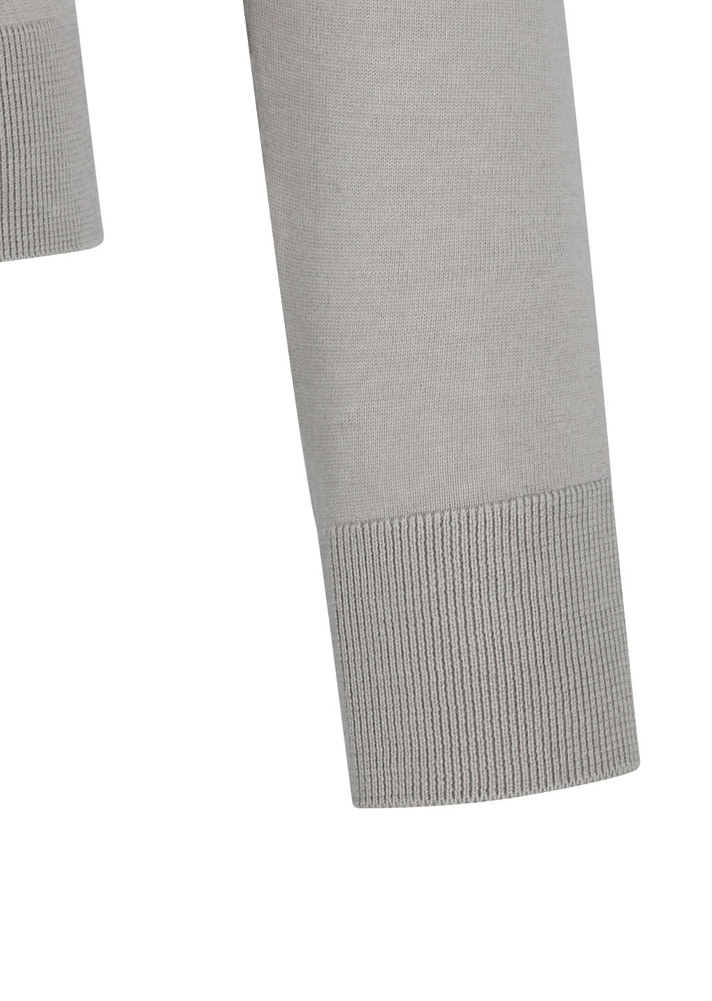 wool collar knit, light khaki